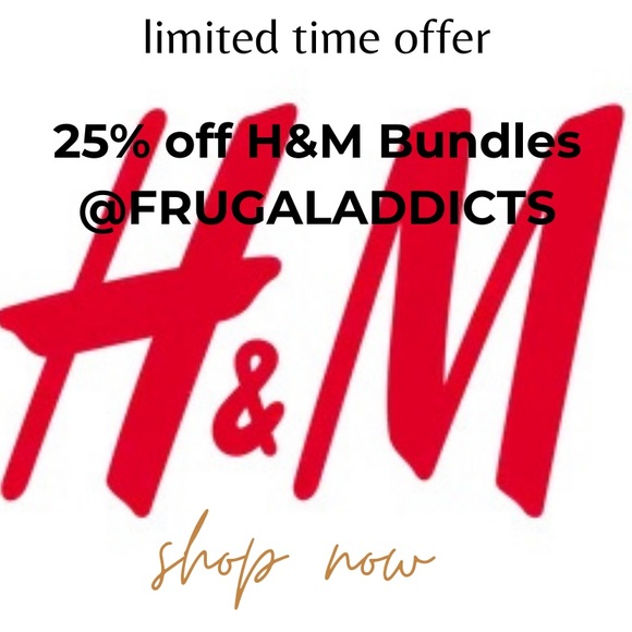 H&M Bundle Sale 3 or more items 25% Off - Picture 2 of 2